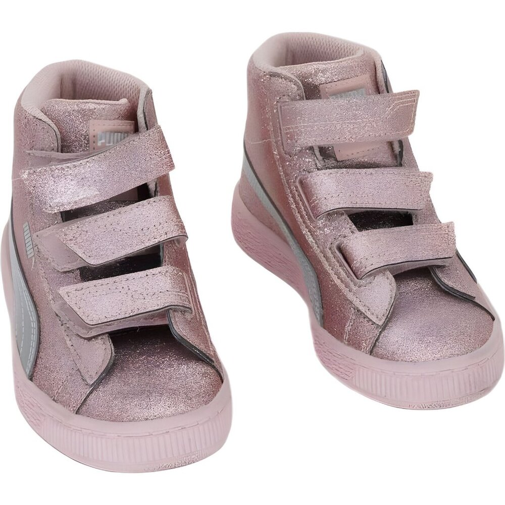 Puma Kids Sneakers in Shimmering Pink